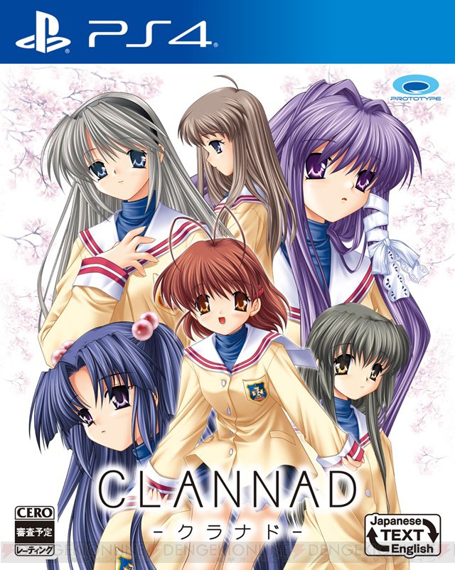 《CLANNAD》PS4版的封面图以及实机画面公布，将于6月14日发售